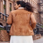 Leather and Suede Relaxed Jacket image number 1