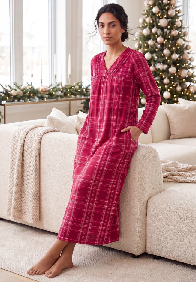 Pintuck Gown image number 1