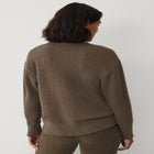 Crewneck Sherpa Long Sleeve Sweatshirt image number 1