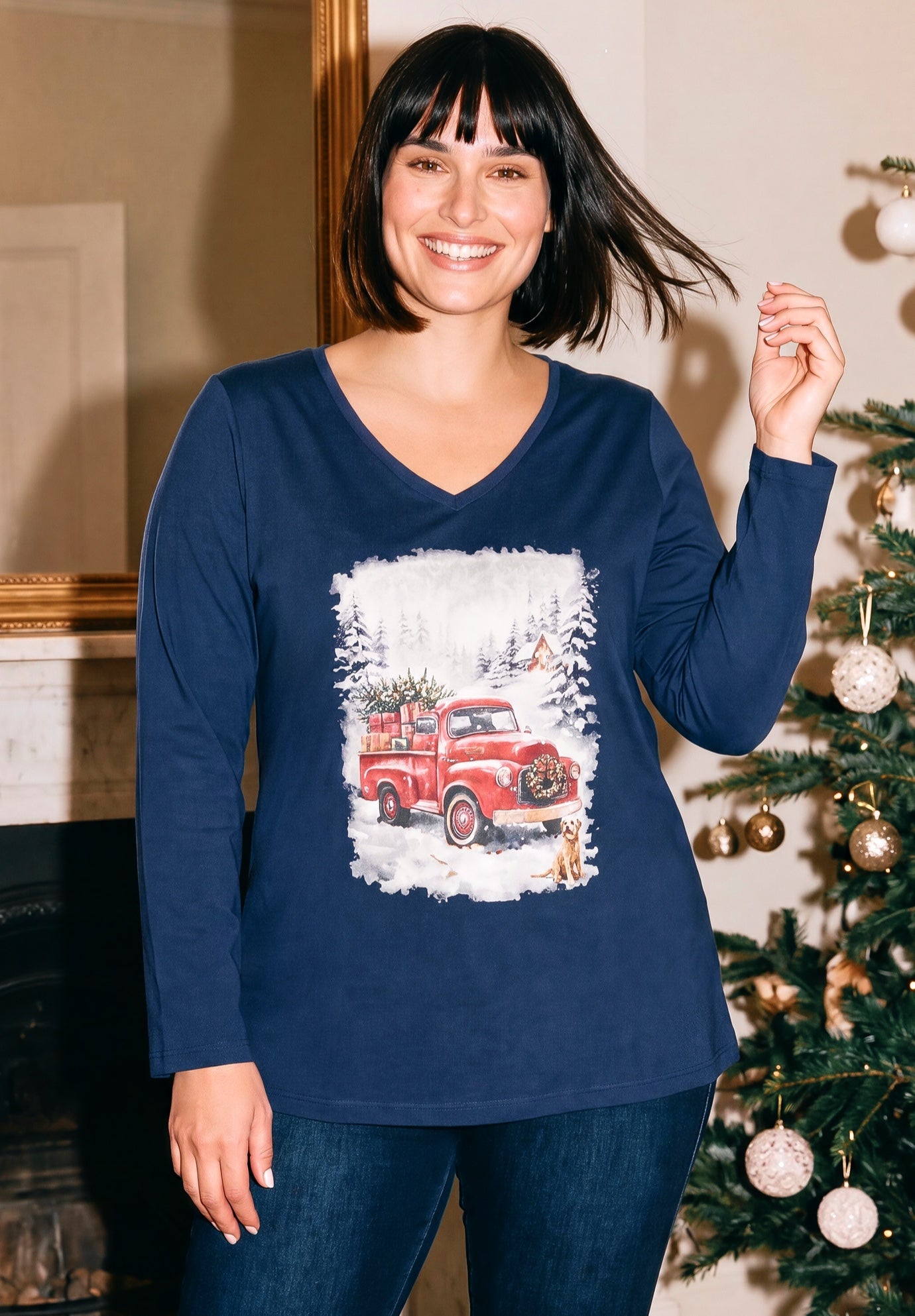 Holiday Graphic Tee image number 0