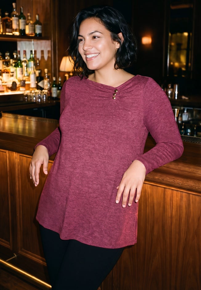 Della Hacci Shirred Tunic image number 1