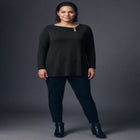Della Hacci Shirred Tunic image number 0
