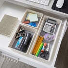3-Pc Non-Slip Drawer Bin Set image number 0