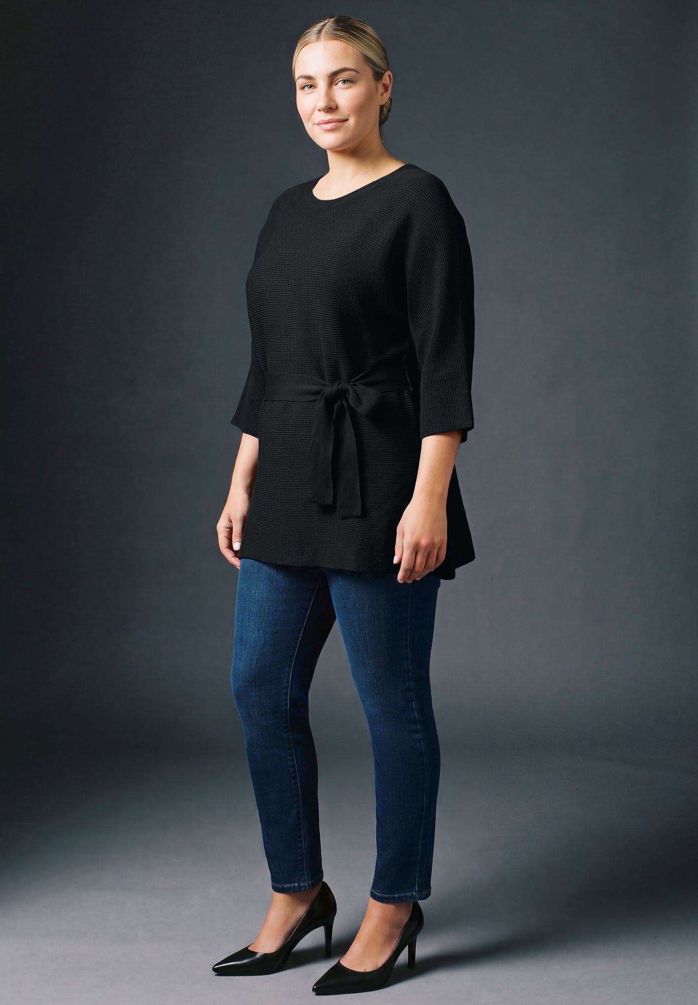 Priscilla Peplum Sweater image number 2