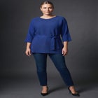 Priscilla Peplum Sweater image number 0
