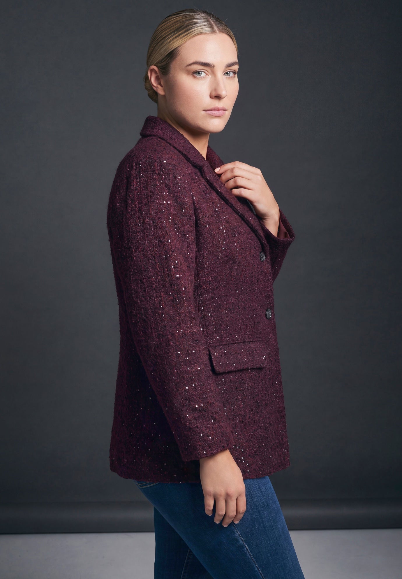 Tegan Tweed Blazer image number 2