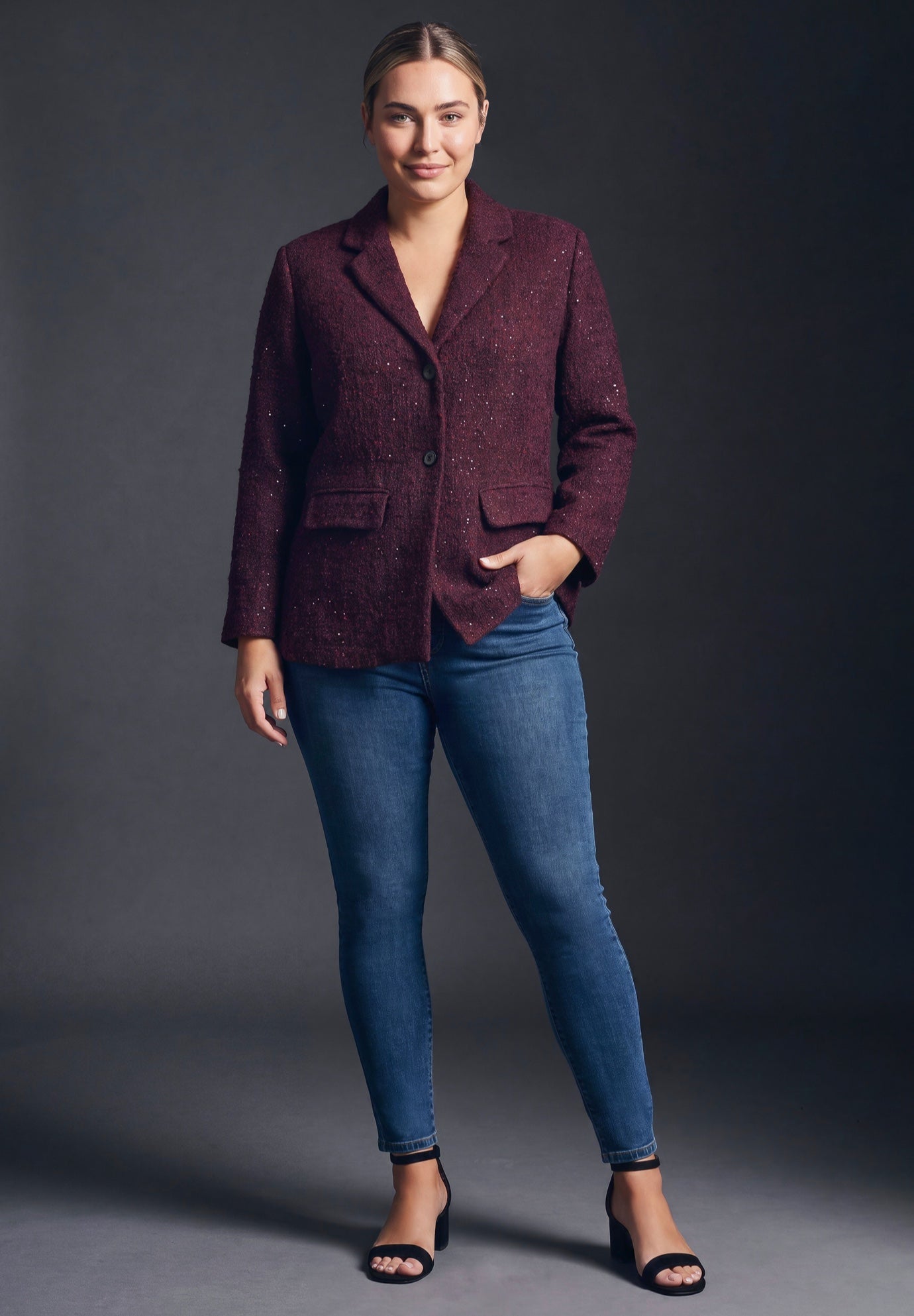 Tegan Tweed Blazer image number 0