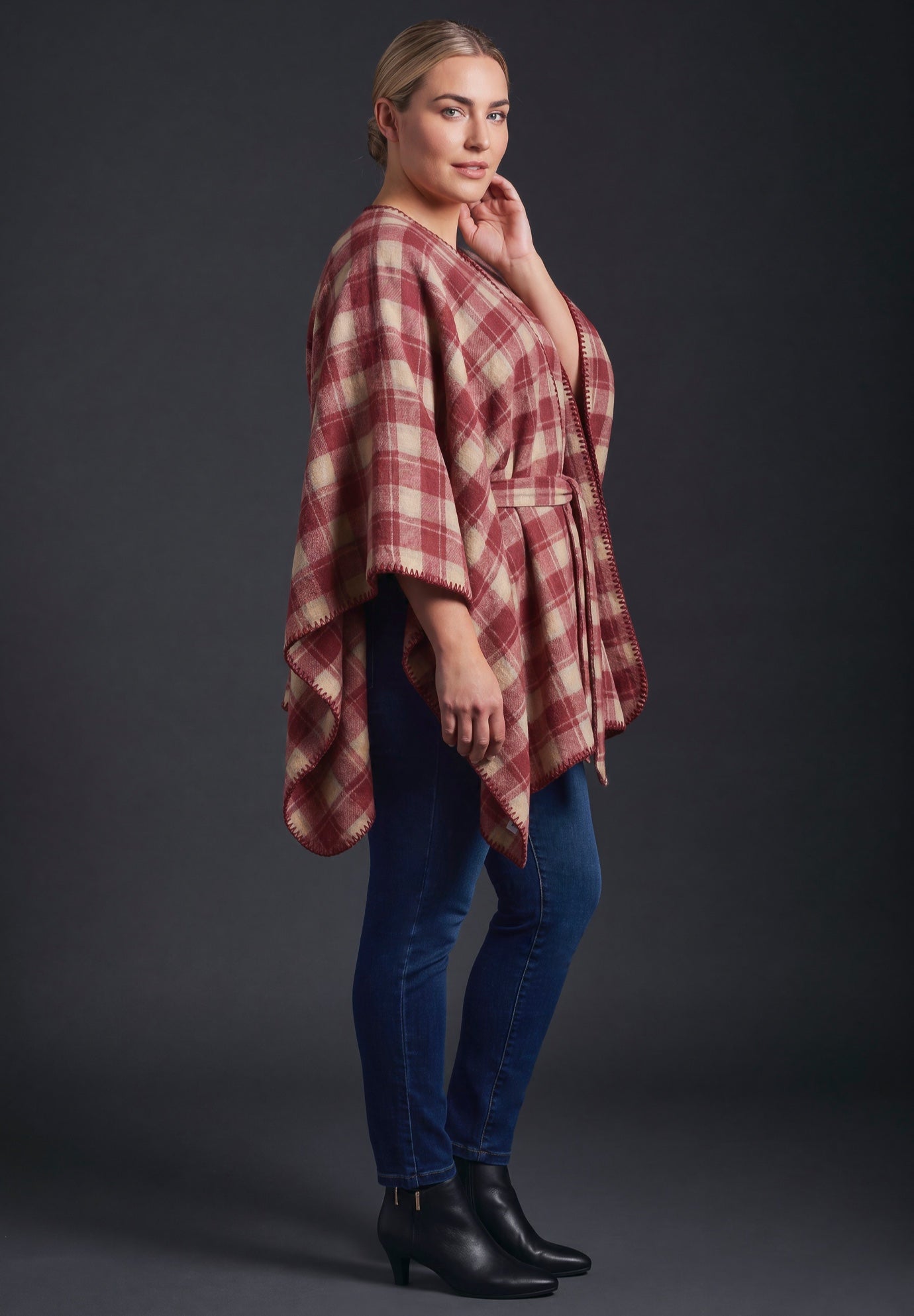 Brooklyn Belted Cape image number 2