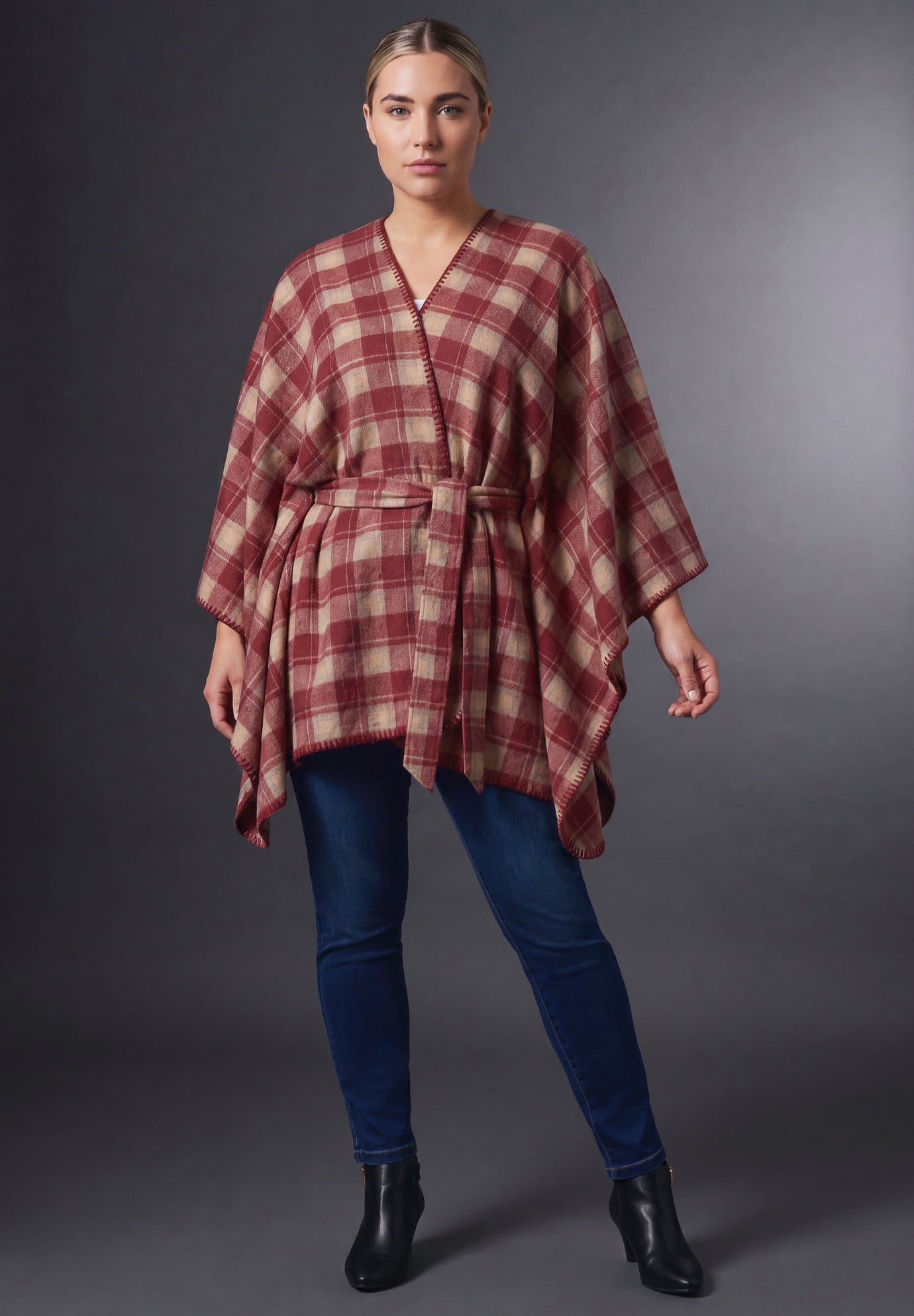 Brooklyn Belted Cape image number 0