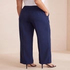 Roaman&rsquo;s&reg; Plus Size Sure Fit Pull-On Wide-Leg Pant image number 1