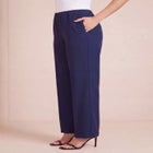 Roaman&rsquo;s&reg; Plus Size Sure Fit Pull-On Wide-Leg Pant image number 2