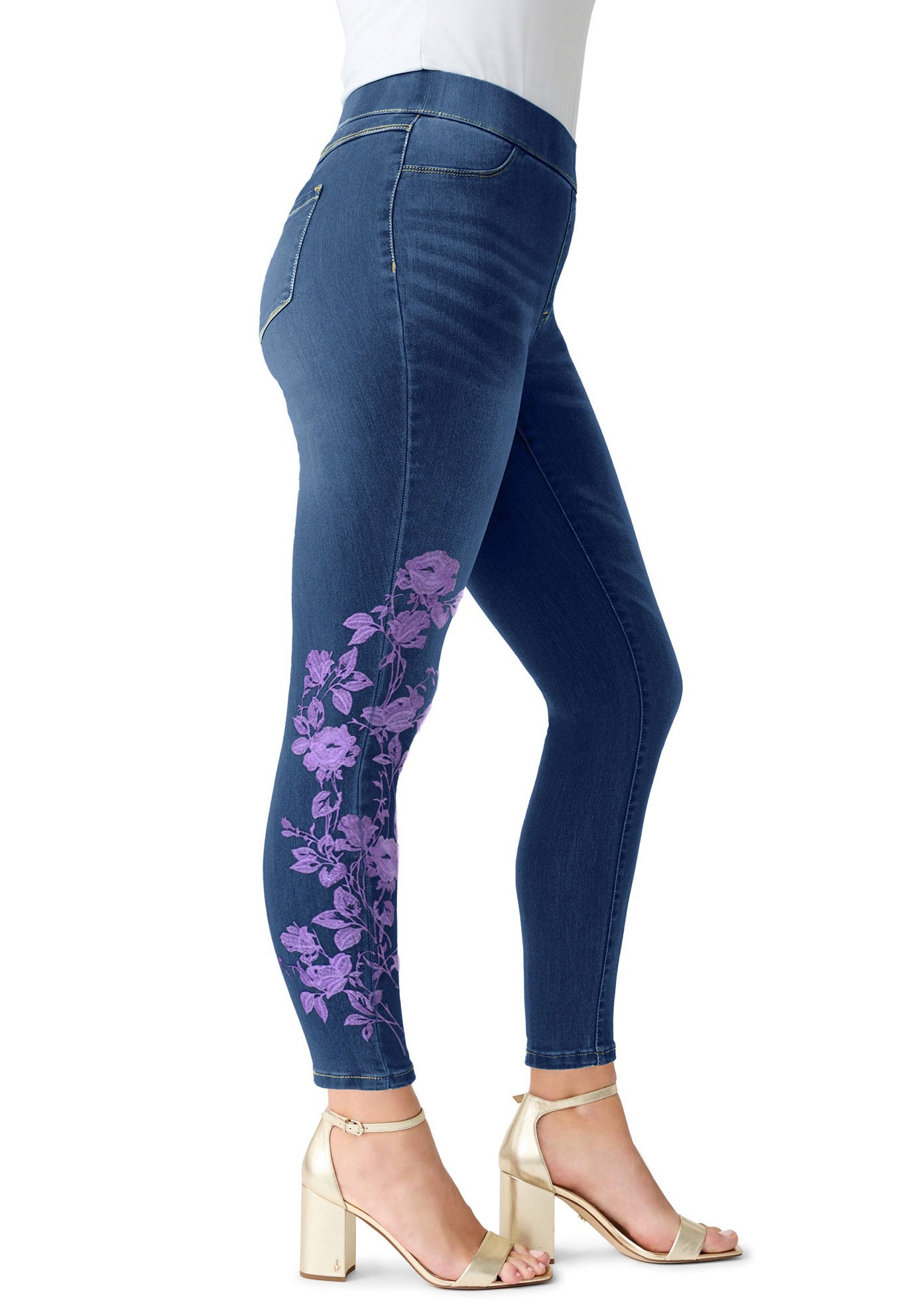 Plus Size 360&deg; Stretch Jegging image number 0