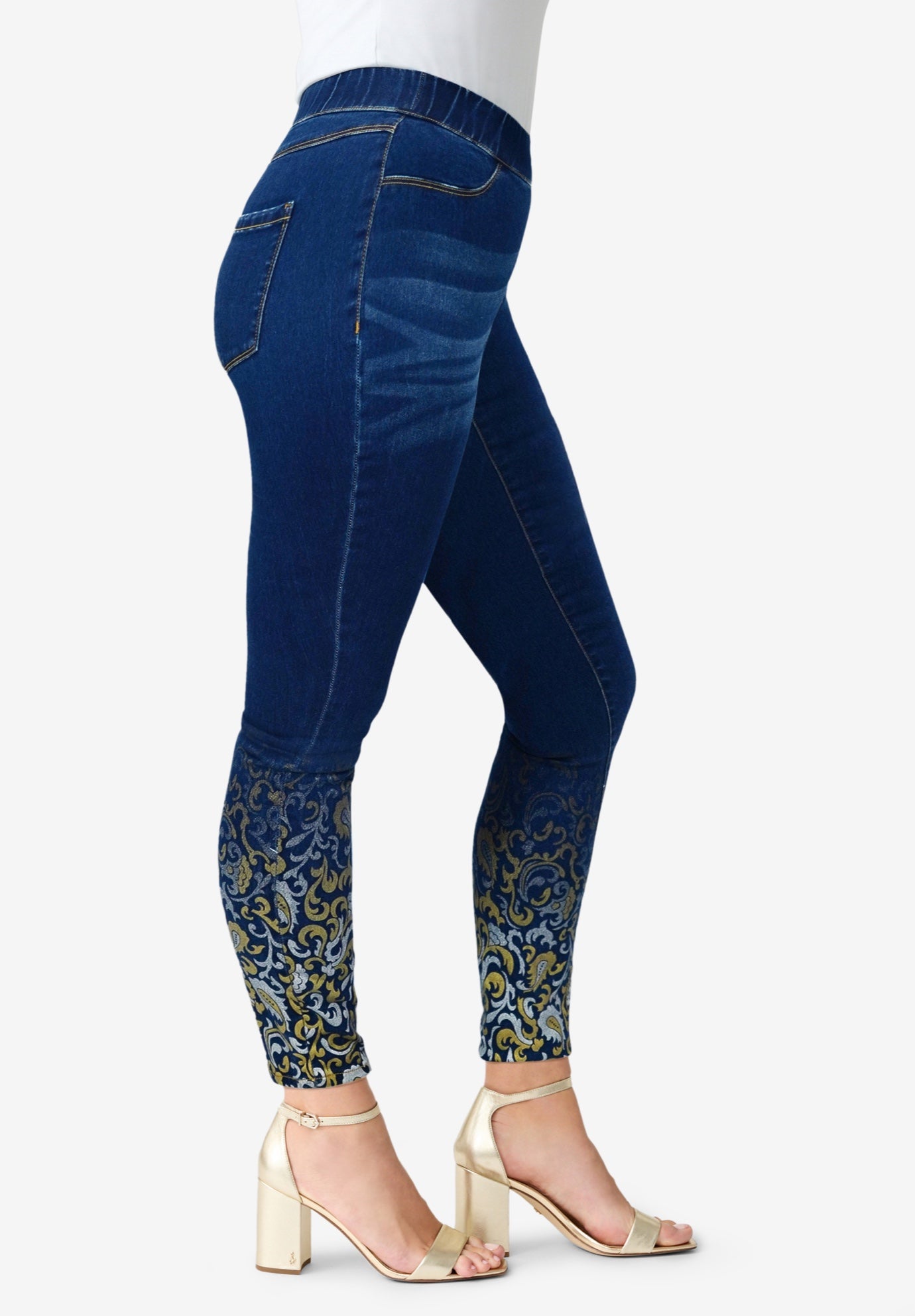 Plus Size 360&deg; Stretch Jegging image number 0