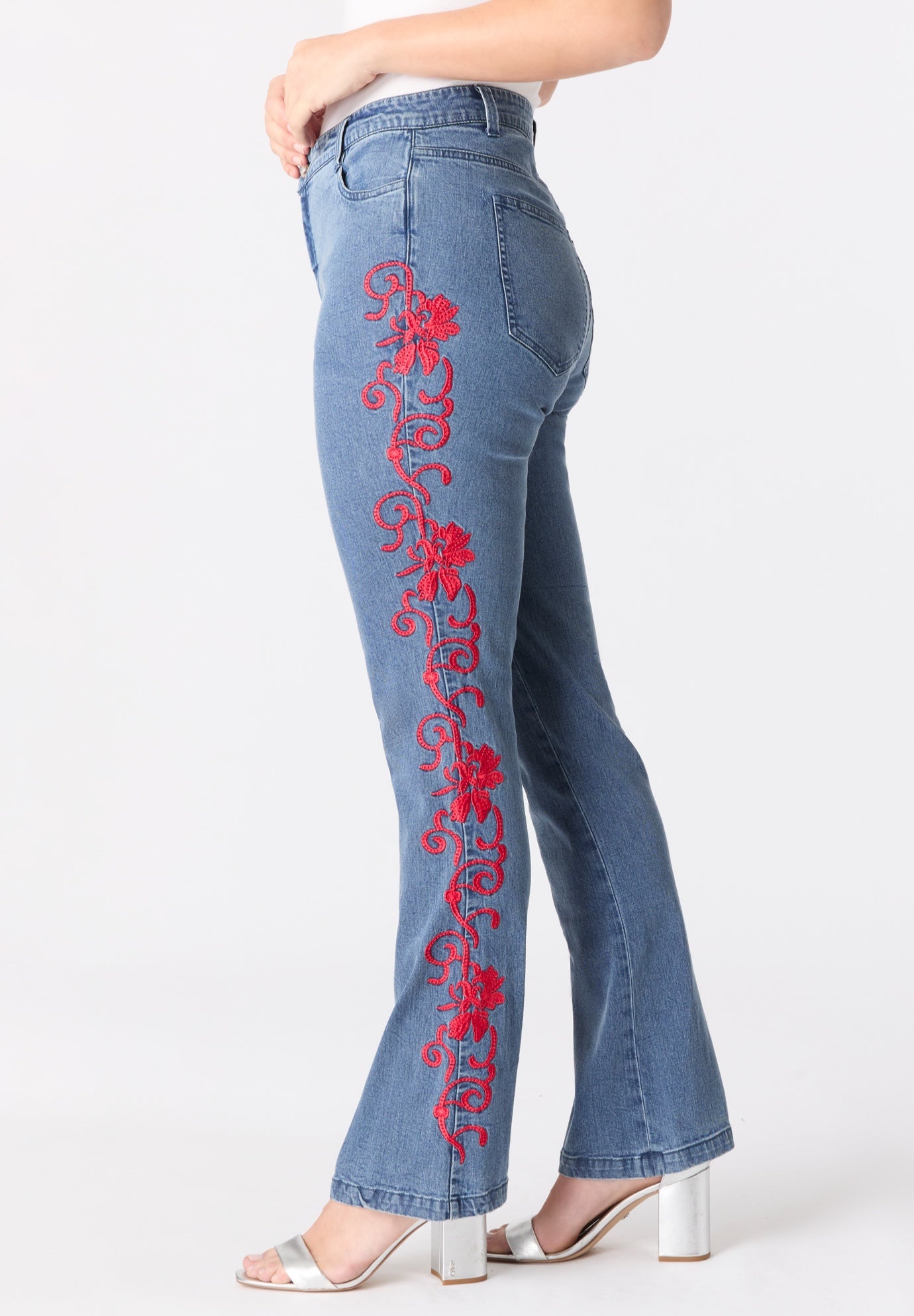 Plus Size Whitney Jean with Invisible Stretch&reg; image number 0