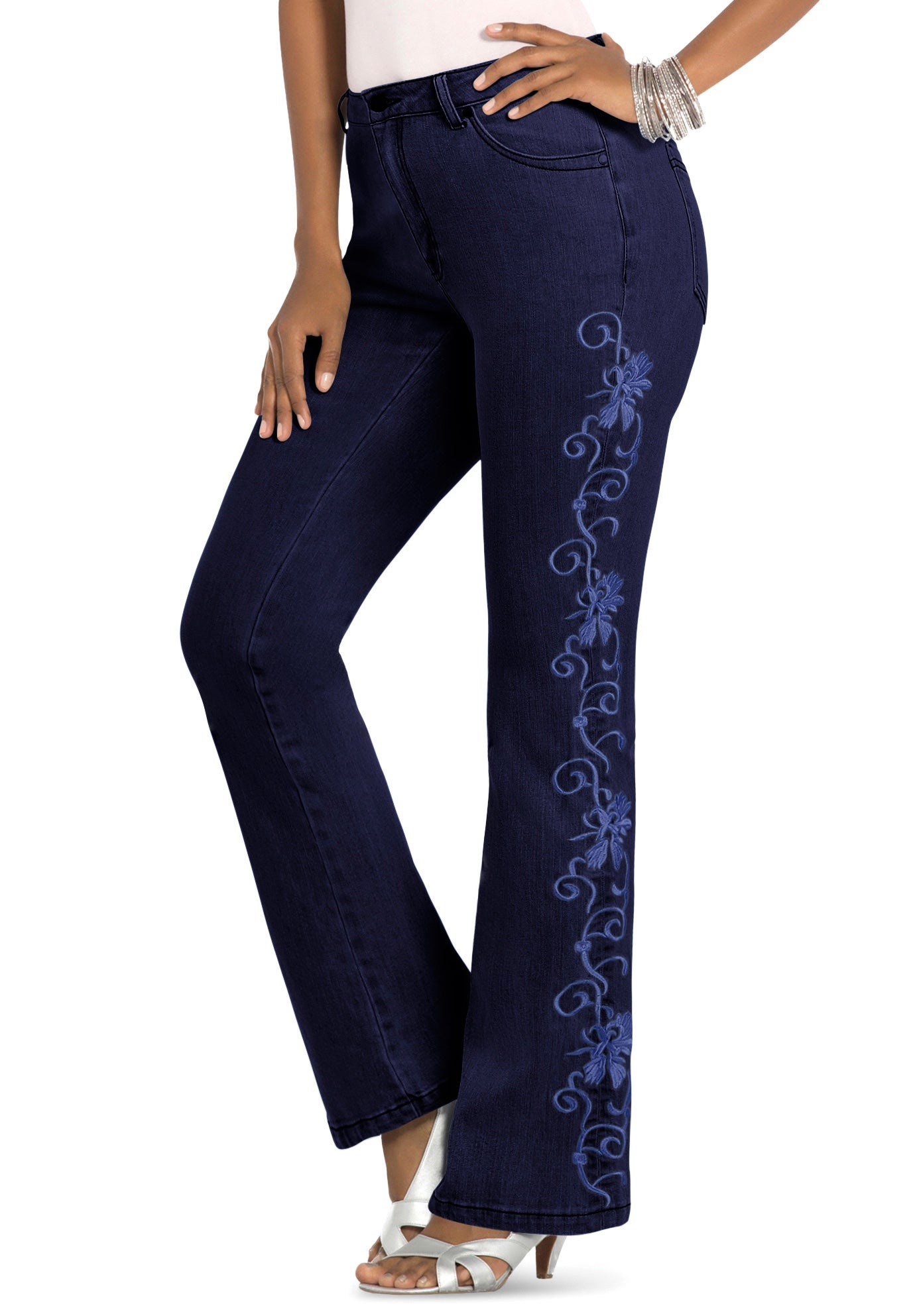 Plus Size Whitney Jean with Invisible Stretch&reg; image number 0