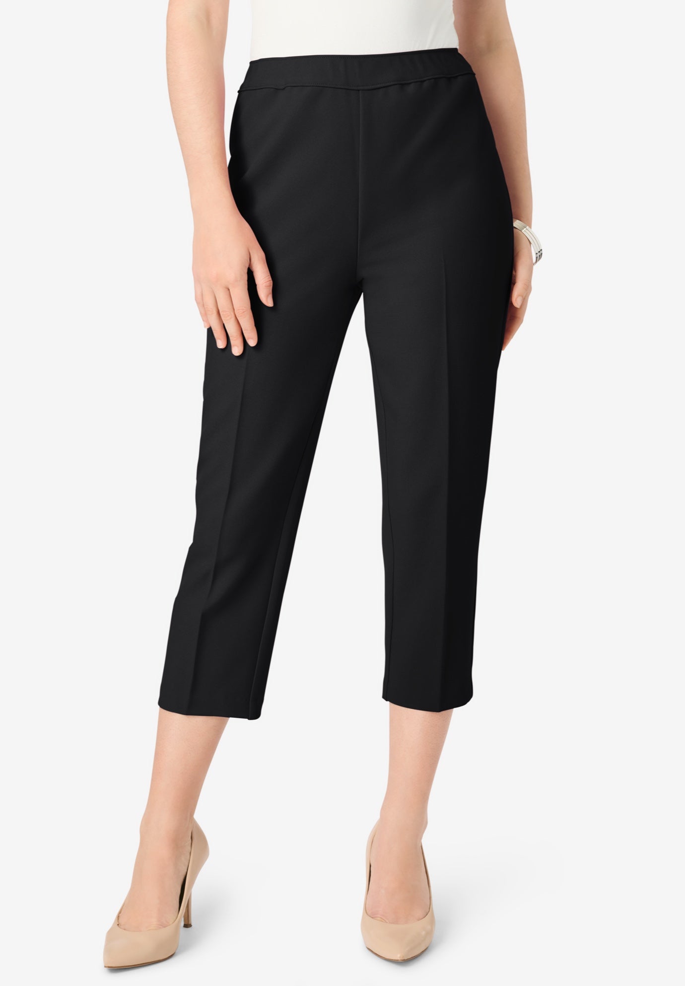 Plus Size Bend Over&reg; Capri Pant image number 0