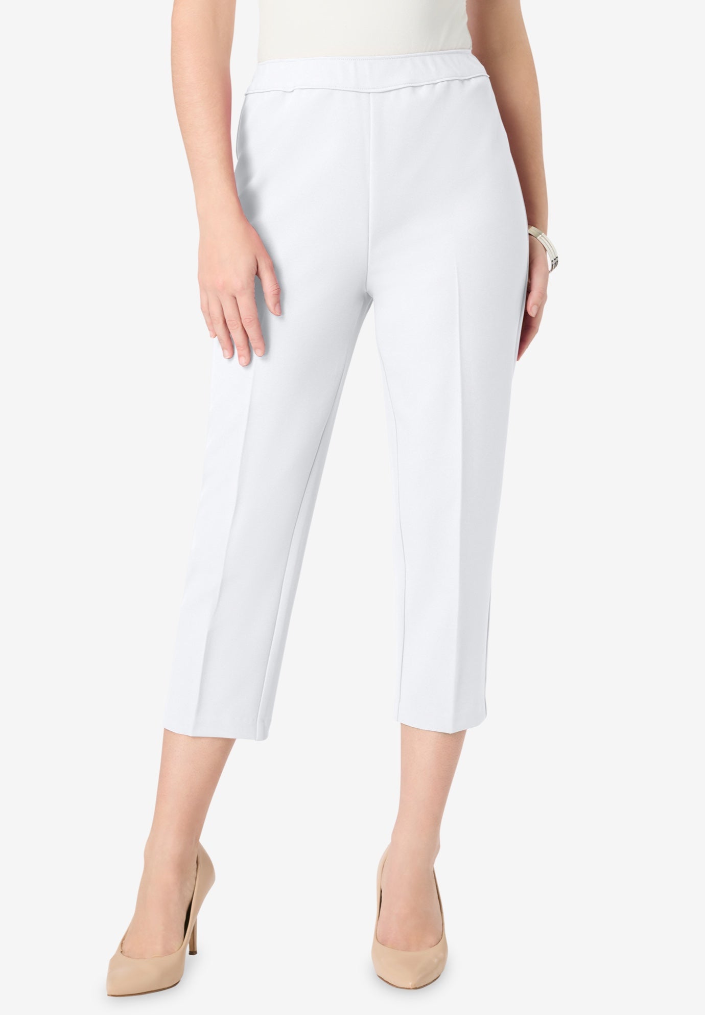 Plus Size Bend Over&reg; Capri Pant image number 0