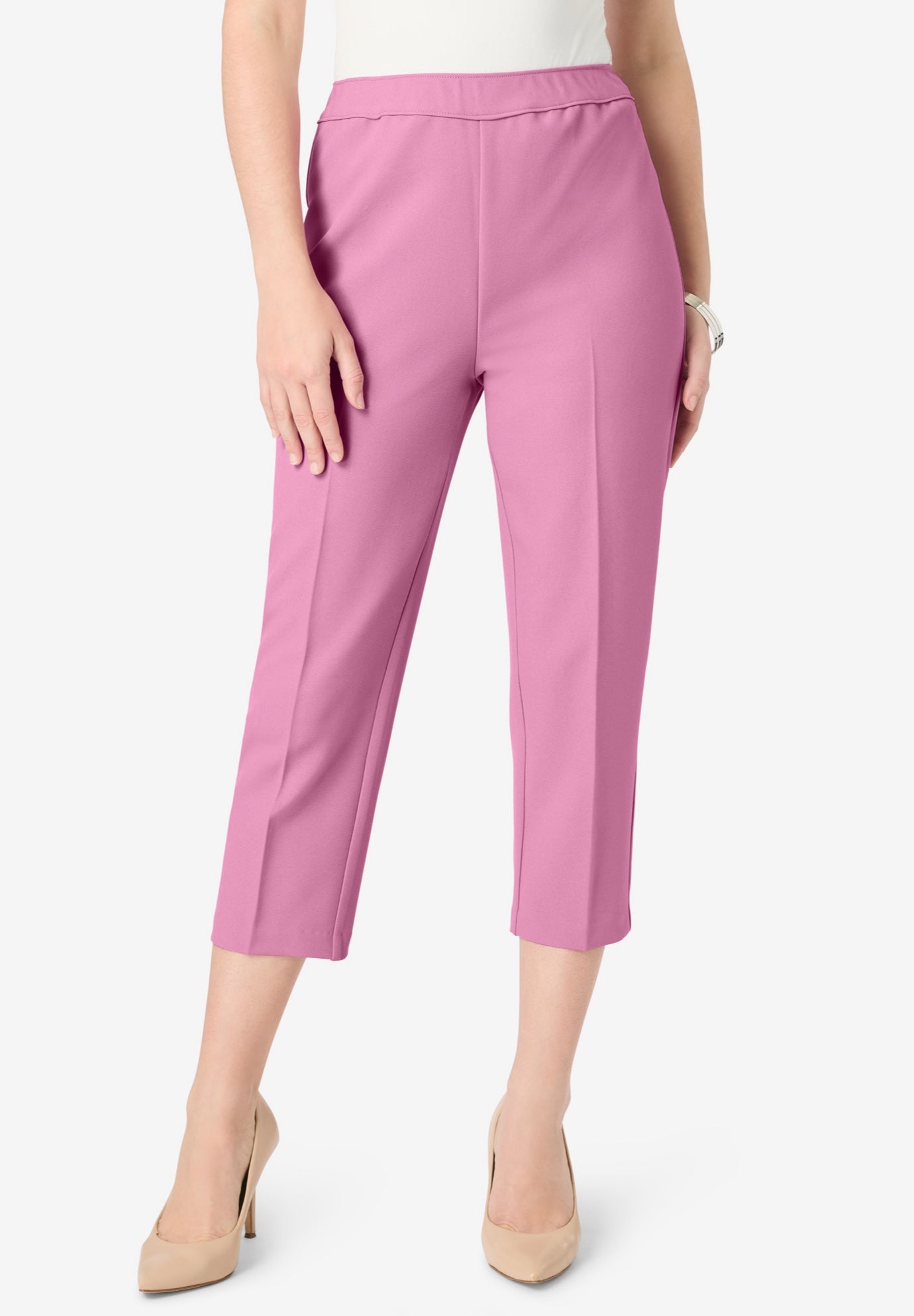 Plus Size Bend Over&reg; Capri Pant image number 0