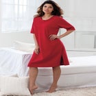 Short-Sleeve Sleepshirt image number null