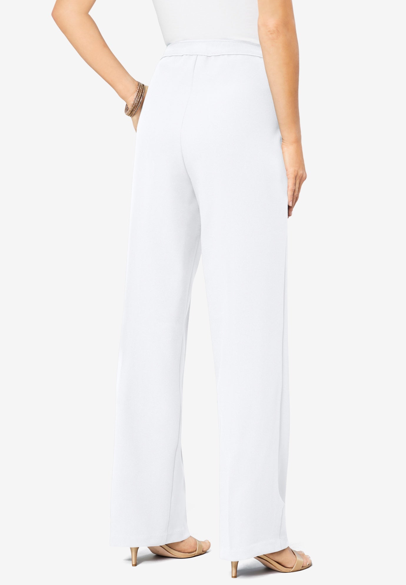 Plus Size Wide Leg Bend Over&reg; Pant image number 0