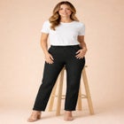 Plus Size Comfort Stretch Straight Leg Jean image number 0