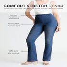 Plus Size Comfort Stretch Straight Leg Jean image number 1