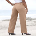 Plus Size Classic Bend Over&reg; Structured Straight Leg Pull-On Pant image number null