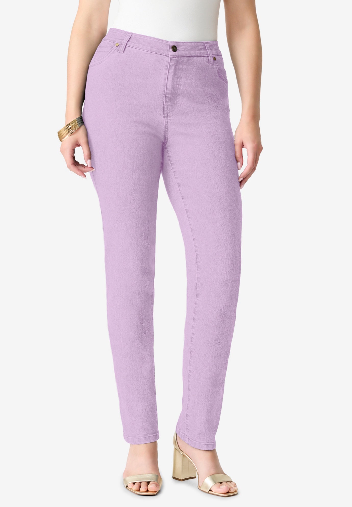 Plus Size 24/7 Stretch Straight Leg Jean image number 0