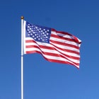 Embroidered 3' x 5' U.S. Grommet Flag image number null