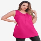 Henley Ultimate Tunic Tank image number null