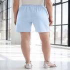 Plus Size Soft Knit Pull-On Short image number null