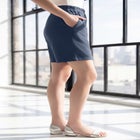 Plus Size Soft Knit Pull-On Short image number null