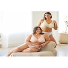 Leading Lady® Meryl Cotton Front-Close Wireless Bra image number null