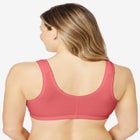 Leading Lady® Meryl Cotton Front-Close Wireless Bra image number null