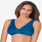 Leading Lady® Meryl Cotton Front-Close Wireless Bra image number null