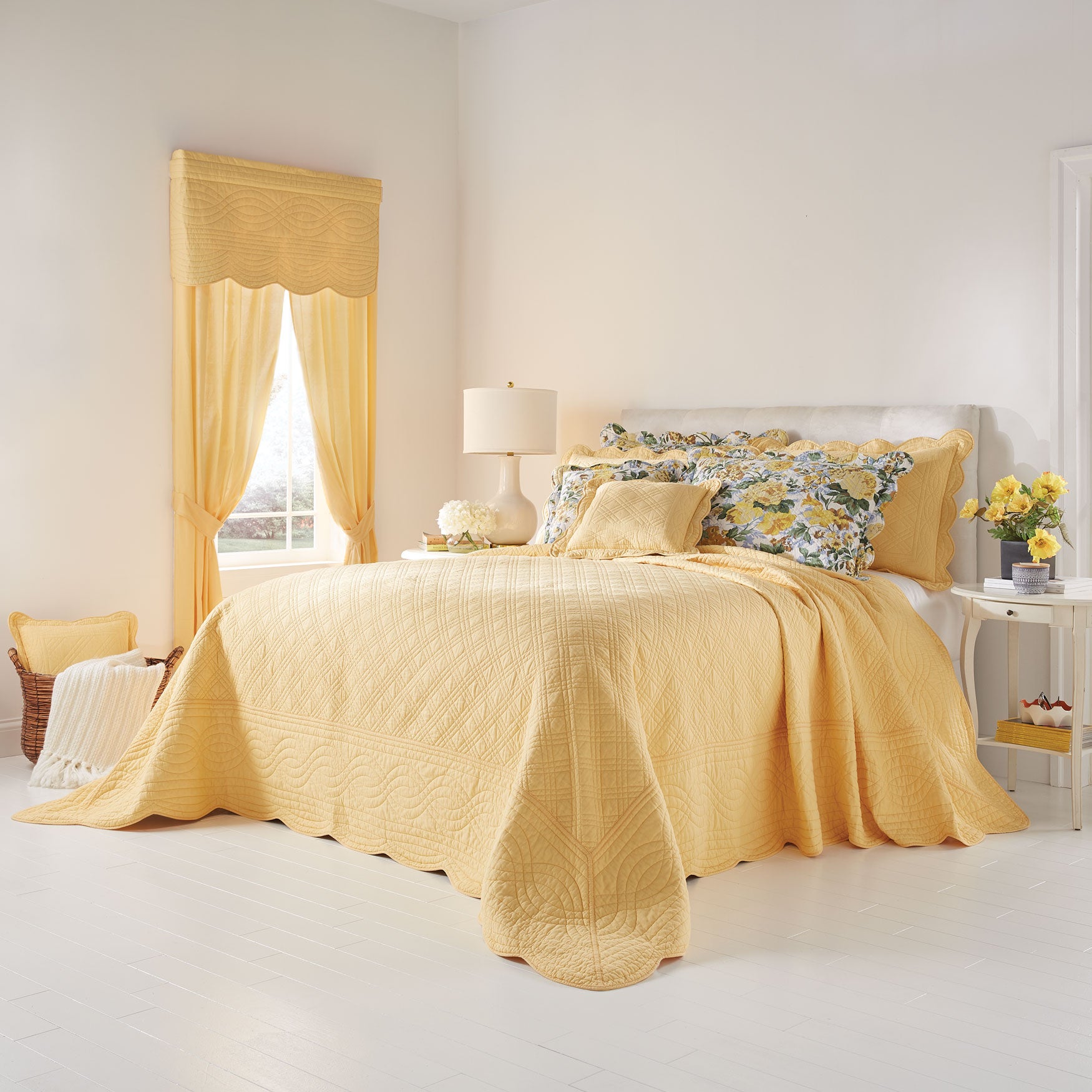 100% Cotton Florence Oversized Bedspread image number 0