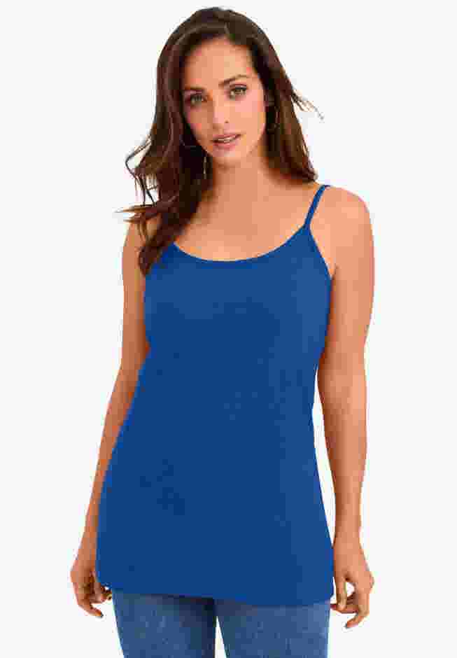 Stretch Cotton Cami image number 0