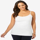 Stretch Cotton Cami image number null