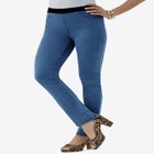 Plus Size Invisible Stretch® All Day Straight-Leg Jean image number null