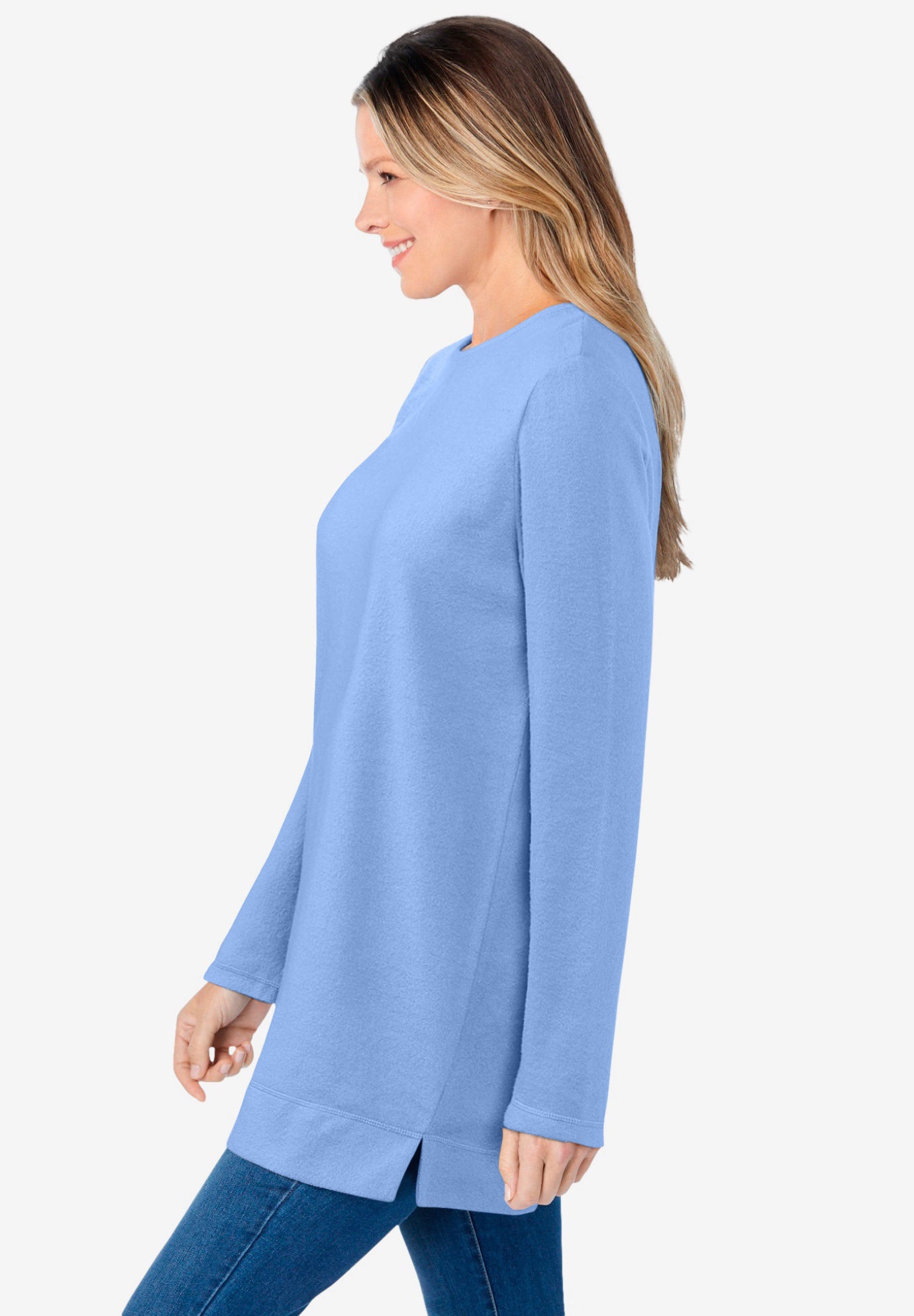 Crewneck Ultra Soft Sherpa Sweatshirt image number 1