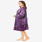 The Luxe Satin Short Peignoir Set image number null