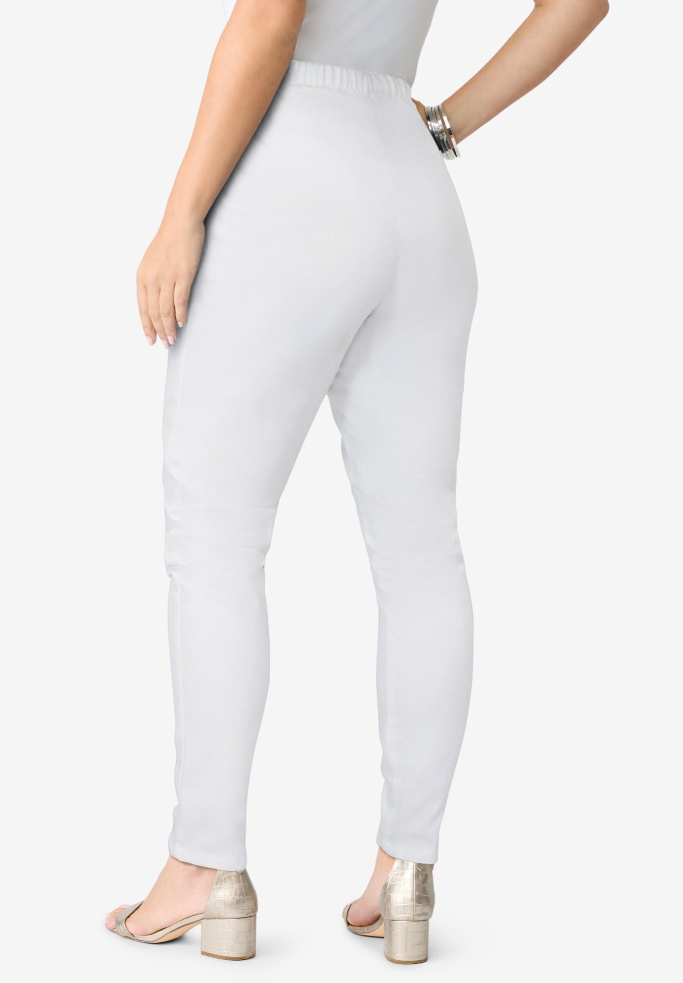 Plus Size Comfort Stretch Slim Leg Jean image number 1