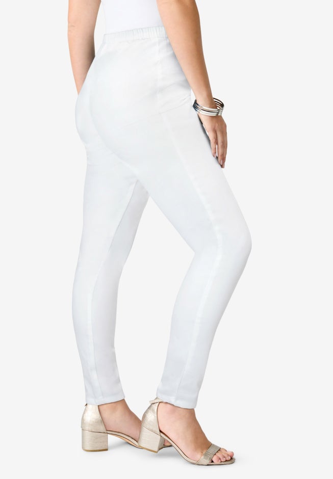Plus Size Comfort Stretch Slim Leg Jean image number 2