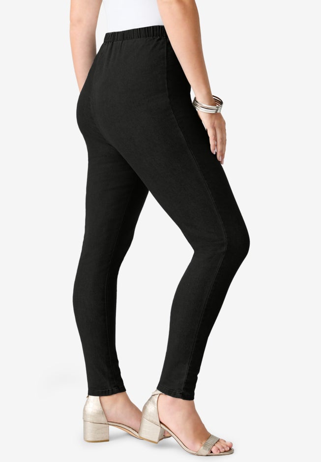 Plus Size Comfort Stretch Slim Leg Jean image number 2