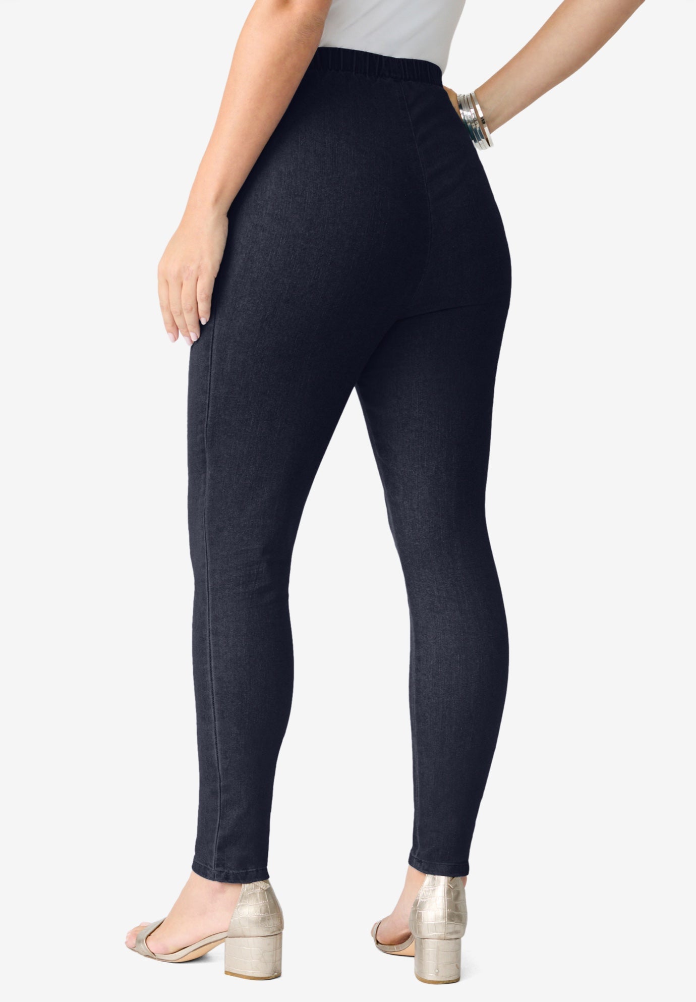 Plus Size Comfort Stretch Slim Leg Jean image number 1