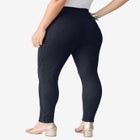 Plus Size Comfort Stretch Slim Leg Jean image number null