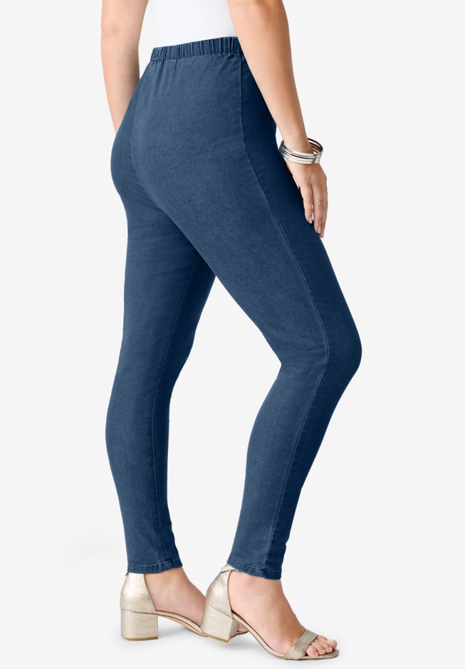 Plus Size Comfort Stretch Slim Leg Jean image number 2