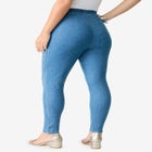 Plus Size Comfort Stretch Slim Leg Jean image number null