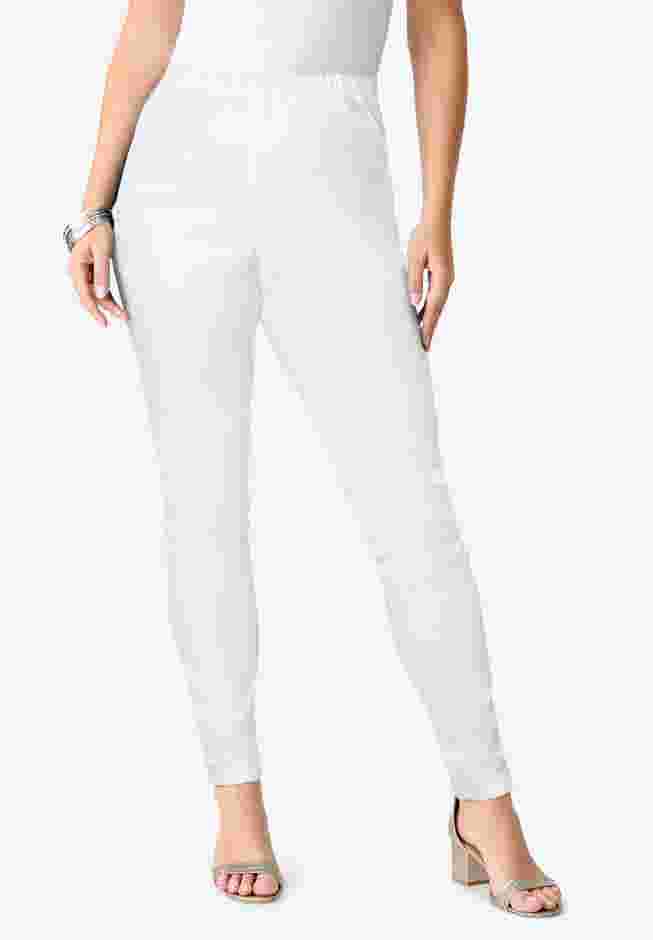 Plus Size Comfort Stretch Slim Leg Jean image number 0