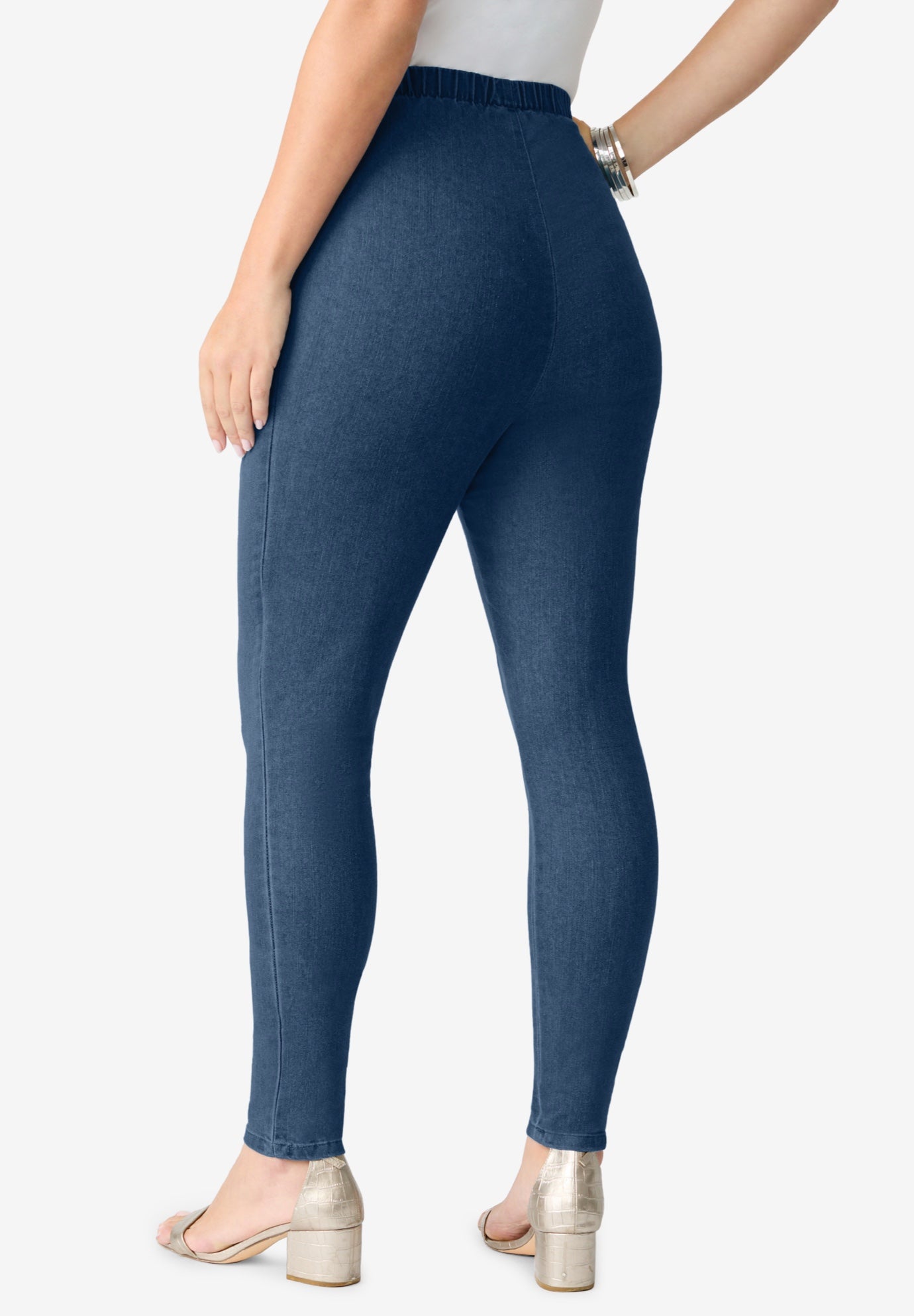 Plus Size Comfort Stretch Slim Leg Jean image number 0